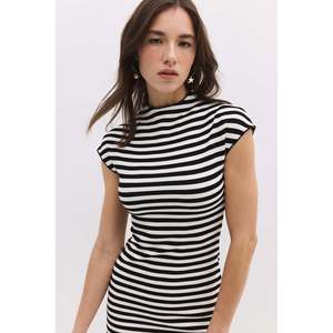 Vestido Mini Informal por Encima de la Rodilla, Natural, Sin Tejer - Product Image 3