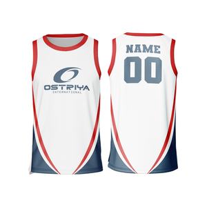 Maillot de basket-ball personnalisé de haute qualité avec nom et numéro sublimés, vêtements de sport professionnels, maillot de basket-ball pour hommes - Product Image 1