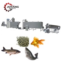 Ligne de production d'extrusion d'aliments pour poissons, extrudeuse d'aliments pour poissons flottants