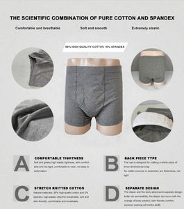 Sous-vêtements d'incontinence <span class=keywords><strong>pour</strong></span> hommes Hygieia Custom ultra fins et discrets, anti-fuites, haute capacité, slips d'incontinence <span class=keywords><strong>pour</strong></span> hommes, absorption - Product Image 3