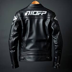 Veste d'équitation en cuir de vachette pleine fleur personnalisable prix d'usine - Product Image 1