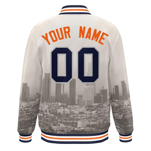 แจ็กเก็ตนักบินแบบลำลองหลากสีน้ำหนักเบาเสื้อแจ็กเก็ตแฟชั่นเสื้อกันลม - Product Image 2