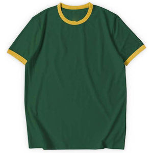 Opciones personalizables Camisetas de timbre para hombre Suministro a granel Precios de salida de fábrica Camisetas de timbre para hombre lisas al por mayor - Product Image 1