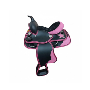 Ensemble de selle Western Endurance synthétique 10 à 18 pouces Type anglais pour siège d'équitation en cuir Selle Western Horse - Product Image 1