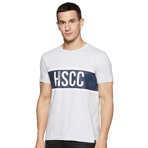T-shirt à col rond de coupe régulière personnalisé Conception personnalisée Conception de bonne qualité Vêtements décontractés T-shirts pour hommes - Product Image 1