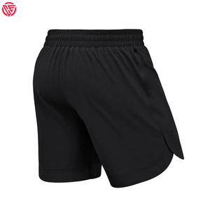Shorts MMA personnalisés de qualité supérieure avec votre propre logo, légers, solides, décontractés, pour le fitness, les arts et les sports, en polyester/coton - Product Image 4