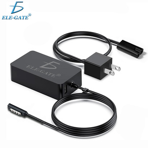 Caricabatterie per Laptop Compatibile con Microsoft Surface 48W 12V 3.6A con Porta USB Aggiuntiva, Adattatore per Laptop - Product Image 1