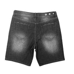 Ropa de calle de mezclilla holgada de pierna ancha y cintura alta para hombre, ropa de calle de moda de verano personalizada bordada oscura XS patrón de Hip Hop - Product Image 2