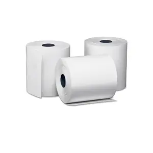 Rolo de papel Therma60x80 Atm Pos Roll Caixa registradora, 57*30 57*40 57x50 57x50 Papel térmico Superior Caixa registradora de plástico