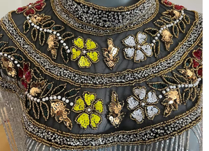 Robe fourreau droite élégante longueur plancher pour dames scène fête Cocktail Club bal grande taille ornée de perles naturelles paillettes - Product Image 5