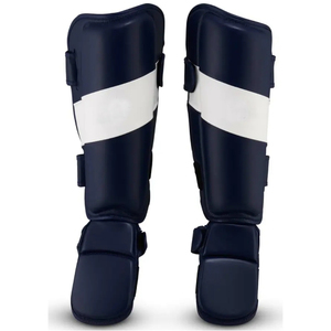 Vente en gros MMA Protège-tibias Protège-pieds et cou-de-pied pour arts martiaux Kick Boxing & Taekwondo Protège-tibia en mousse protectrice - Product Image 2