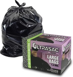 Bolsas de Basura Industriales Ultrasac de Gran Capacidad, 39 Galones, Negras - Product Image 6