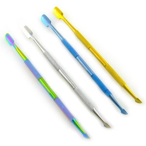 Empujador y Raspador de cutículas de uñas profesional KOUNAIN, herramienta duradera de acero inoxidable para eliminación de cutículas de uñas - Product Image 4