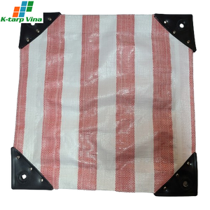 Best Choice Imports High-quality Striped HDPE/PE Tarpaulin Sheet 20x30 0.30mm Thick Waterproof Moisture Proof UV Resistant Matte - Product Image 2