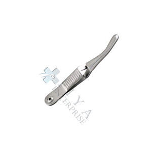 Johns Hopkins Bulldog Instrument chirurgical manuel 3 1/2 ''Pince cardiovasculaire pour vaisseau hémostatique en acier inoxydable incurvé - Product Image 4