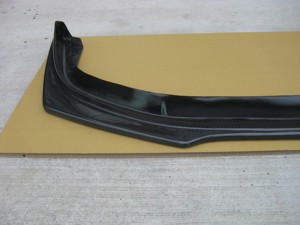 ลิ้นหน้าสำหรับรถยนต์มิตซูบิชิ แลนเซอร์ ปี 07-16 รุ่นคาร์บอน RA สไตล์ (EVOXRA-FL-C) - Product Image 3