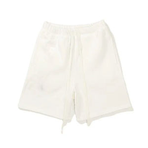 Custom Men's High Street Summer Sweat <b>Shorts</b> with Long Drawstring Pockets Knitted Beach Skateboard Workwear Running <b>Shorts</b> - Product Image 4