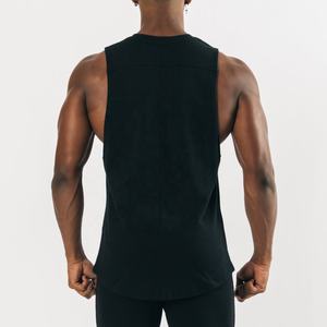Vente directe d'usine 100% coton hommes Gym hommes débardeurs produits tendance respirant débardeur hommes entraînement débardeurs - Product Image 5