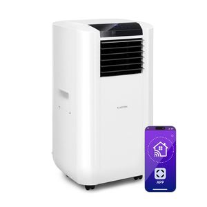เครื่องปรับอากาศแบบพกพา 15000 BTU สำหรับบ้าน ควบคุมผ่านแอพ WiFi 3 in 1 ระบบทำความเย็น ลดความชื้น และพัดลม สำหรับห้องขนาด 28-42 ตร.ม. 65 เดซิเบล สีขาว - Product Image 1