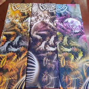 Venta caliente moderna calidad extrema personalizada algodón Digital impreso Sudani Toub estilo africano ropa de boda tela estampada - Product Image 3