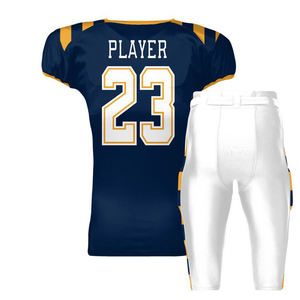 เสื้อเจอร์ซี่และกางเกงชุดอเมริกันฟุตบอลสำหรับผู้ใหญ่เยาวชนชุดอเมริกันฟุตบอล100% ทำจากโพลีเอสเตอร์ออกแบบได้ตามต้องการ - Product Image 5
