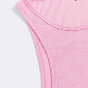 Camiseta sin mangas personalizada para hombre, ropa deportiva de color sólido para fitness, estilo informal, venta al por mayor - Product Image 1