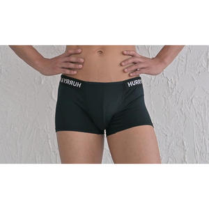 <b>Men's</b> Sophisticated Angle <b>Underwear</b> Three-Piece Basic Mesh Briefs and Boxers with Mid-Rise Logo HURRY PAIN Waist Design - Product Image 6