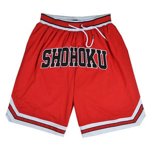 Pantalones cortos de baloncesto de malla deportiva estampados holgados de verano personalizados para hombre con personalización y colores 2024 - Product Image 1