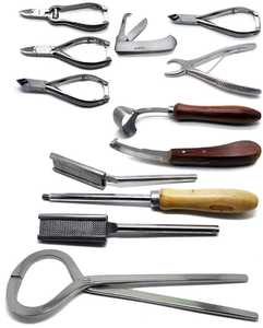 Juego de 10 Piezas de Alta Calidad para Veterinaria, Cuchillo para Cascos de Caballos, Probador, Lima para Cascos, Fórceps, Fuente de Alimentación Manual, Certificado CE Clase II para Cascos - Product Image 3