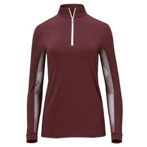 Nueva llegada Premium Competition elegante equitación Base capa camisa mujeres Tops con tela elástica de cuatro vías y durabilidad - Product Image 2