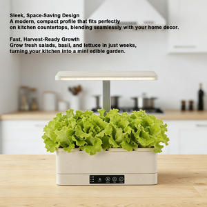 J&C Smart Mini Garden Full Spectrum LED, hauteur réglable, minuterie et luminosité réglable <span class=keywords><strong>pour</strong></span> <span class=keywords><strong>le</strong></span> jardinage intérieur et l'agriculture urbaine - Product Image 4