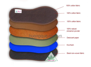 Plantillas de canela con logotipo personalizado de 100% poliéster, aptas para pies y desodorizantes para niñas, para uso en el hogar - Product Image 6