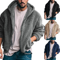 Veste en polaire sherpa pour homme, style streetwear, hiver, écologique, séchage rapide, en coton, fabriquée au Pakistan, faible MOQ, réversible