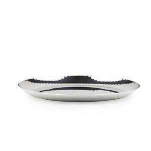 ถาดเสิร์ฟสแตนเลสสไตล์โมเดิร์นเทคนิคโลหะหัตถกรรมสำหรับงานแต่งงานหรืองานปาร์ตี้ - Product Image 2