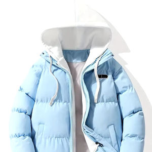 เสื้อแจ็กเก็ตขนเป็ดอเนกประสงค์ของผู้ชายผ้าแคนวาสแบบมีฮู้ดระบายอากาศได้ดีบางกันน้ำได้สำหรับฤดูร้อน - Product Image 1