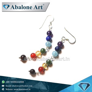Boucles d'oreilles en pierres précieuses Designer Marque populaire Bijoux de mode Fabricants de pierres précieuses Boucles d'oreilles en pierres précieuses - Product Image 3