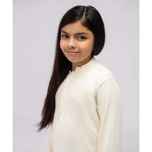 Chemise tunique à patte cachée pour garçons/filles - Product Image 2