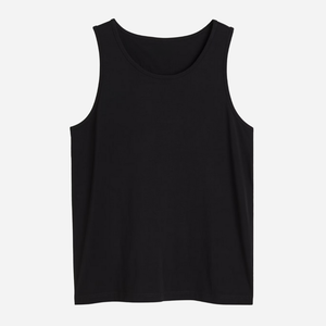 เสื้อกล้ามผู้ชายผ้าคอตตอน95% อีลาสเทนสำหรับผู้ชายใหม่ฤดูร้อนเสื้อกล้ามใส่สบายเนื้อผ้านุ่มและยืดหยุ่น5% - Product Image 2