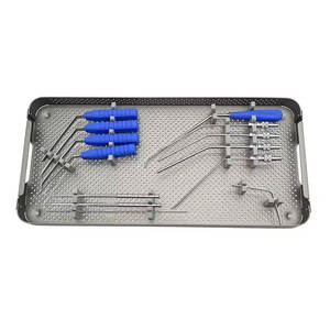 Juego de instrumentos de columna vertebral M.A SIDDIQUE INTERNATIONAL Instrumentos endoscópicos unilaterales con estuche Instrumento de columna vertebral autoclavable - Product Image 4