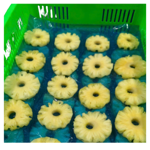 2. Tranches d'ananas congelés IQF saveur tropicale douce prête à manger ou à utiliser dans les desserts et les boissons smoothies - Product Image 3