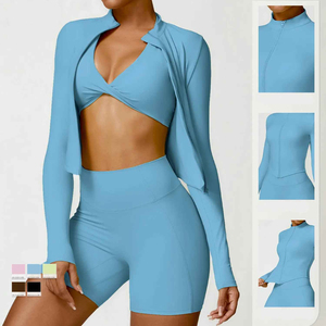 Conjunto Deportivo de 2 Piezas para Mujer, Sudadera con Capucha de Manga Larga y Pantalones Deportivos - Product Image 3