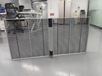 Fenêtre en verre transparente de maille de P3.91 d'installation facile d'écran de calandre d'intérieur/extérieur d'IP65 LED pour de grands grils extérieurs