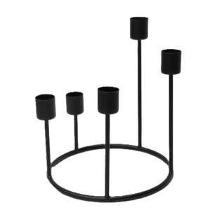 เชิงเทียนหลายชิ้นทำด้วยมือด้วยการออกแบบที่เป็นเอกลักษณ์รายละเอียดของช่างฝีมือนำความอบอุ่นมาสู่การตกแต่งภายในบ้านที่อบอุ่น - Product Image 6