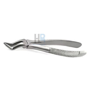 Pince d'extraction dentaire manuelle professionnelle pour racines molaires supérieures Conception ergonomique en acier inoxydable de haute qualité réutilisable - Product Image 2