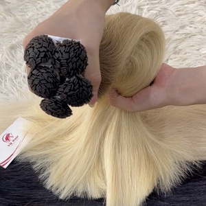 Venta al por mayor Virgen Extensiones humanas Natural Recta Máquina de punta plana Tejido de trama doble 100% Virgen Vietnamita Variedad cruda - Product Image 5