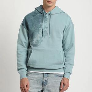 Nouveaux sweats à capuche tendance pour hommes 100% coton Motif uni Vêtements décontractés d'hiver Style unique Polaire Respirant Personnalisable Haute qualité - Product Image 1