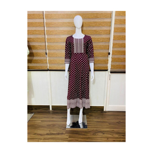 NOUVELLES ROBES DE CRÉATEURS INDIENS PAKISTANÉS BRODERIE/ROBE LONGUE ANARKALI SHALWAR KAMEEZ PRODUIT DE VENTE - Product Image 2