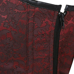 Wholesale Solid Color Casual Plain <b>Women</b> Leather <b>Corset</b> for Sale Private Label Fashionable Fitness Wear <b>Women</b> Leather <b>Corset</b> - Product Image 4