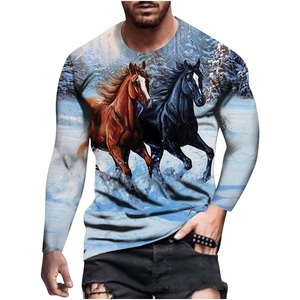 T-shirt de conception de sublimation d'OEM Chemise sublimée légère pour les hommes Matériel multicolore de polyester de la couleur 100% utilisé pour les hommes - Product Image 6