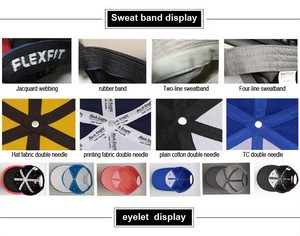 หมวกเบสบอลผ้าฝ้ายแบบดั้งเดิมหมวก6แผงทอลายทแยงสำหรับเล่นกอล์ฟ - Product Image 5